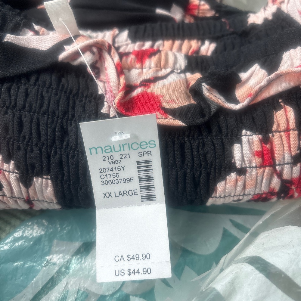 Brand new off shoulder dress